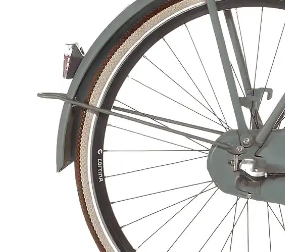 Cortina spatbordstang achter 28 U4 Muted Sage matt