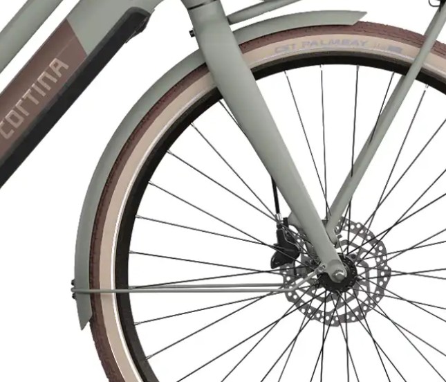 Cortina spatbord voor E-U4 Next Muted Sage matt