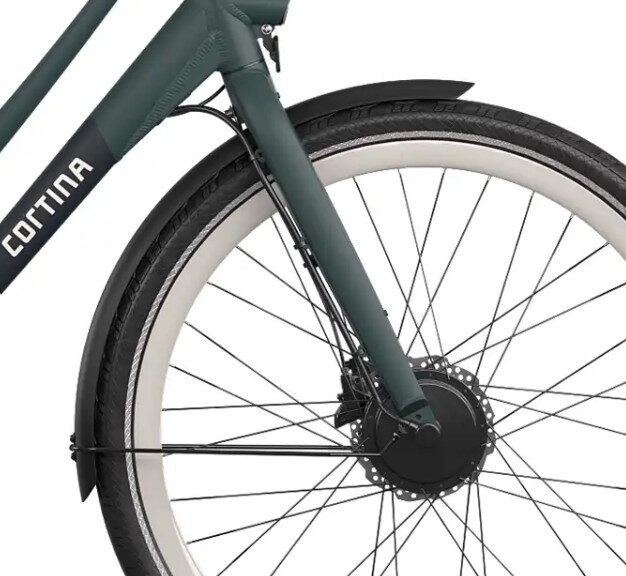 Cortina voorvork E-Tide FM 50 Jupiter green