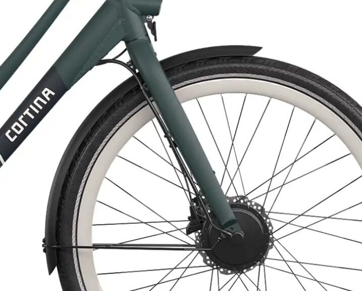 Cortina voorvork E-Tide FM 53/57 Jupiter green