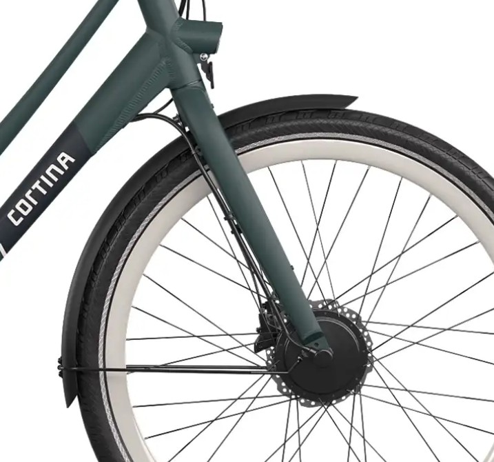 Cortina voorvork E-Tide FM 53/57 Jupiter green
