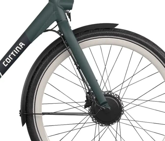 Cortina voorvork E-Tide FM 61 Jupiter green