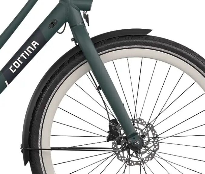 Cortina voorvork E-Tide MM 53/57 Jupiter Green