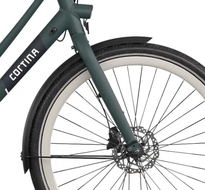 Cortina voorvork E-Tide MM 53/57 Jupiter Green