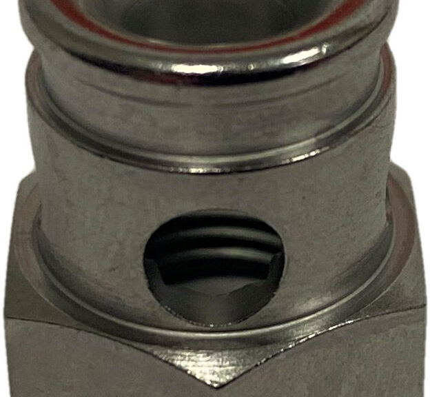 Geleidingsmoer Sturmey Archer rechts voor as voor S3X naven - kort - HMN420