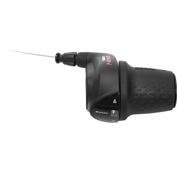 Draaiversteller (rechts) Shimano Nexus 8 SL-C6000 zonder remgreep en buitenkabel - zwart (werkplaatsverpakking)