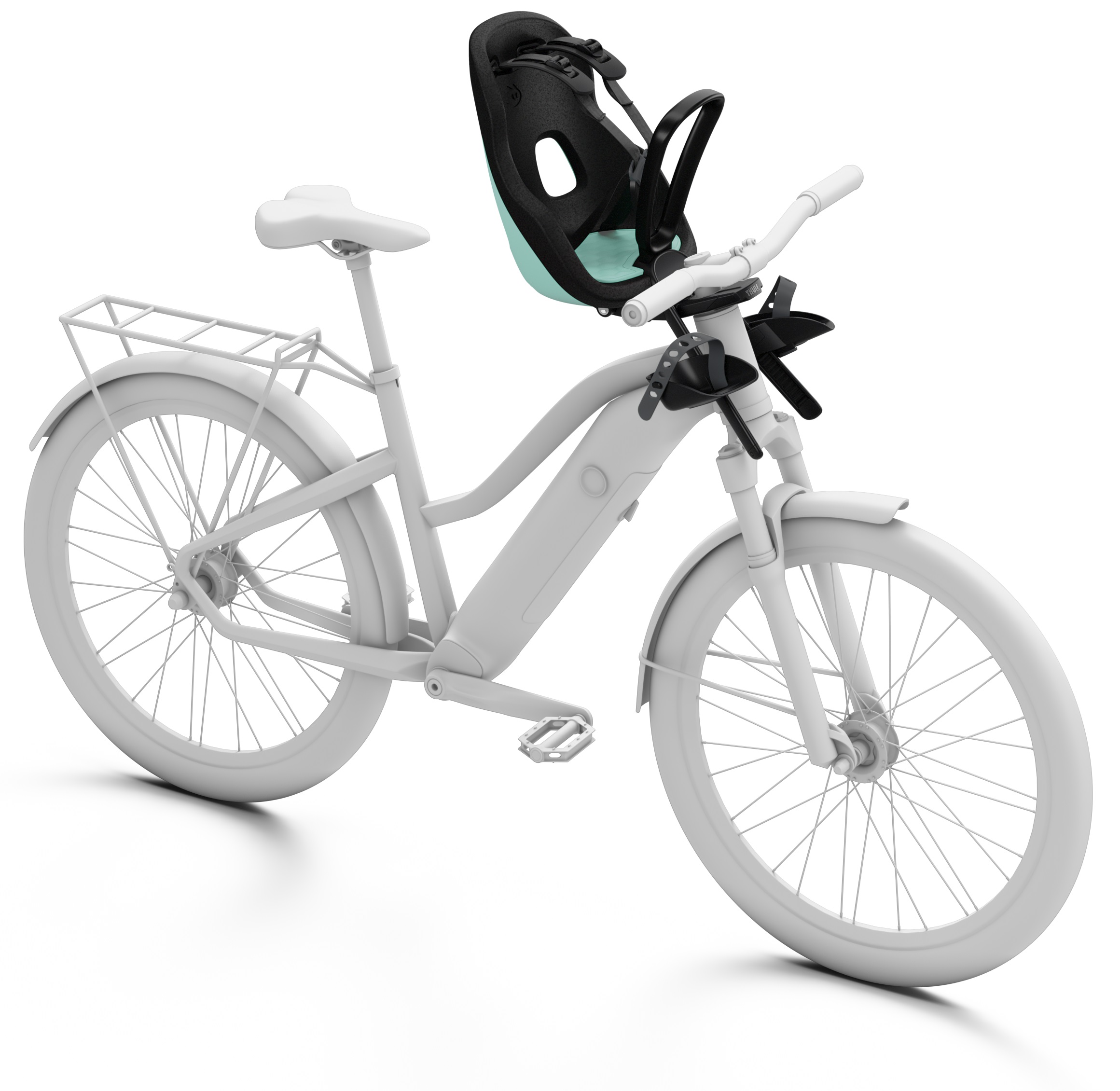 Kinderzitje voor Thule Yepp 2 mini - Mint - Afbeelding 4