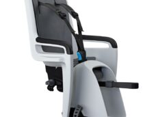 Kinderzitje achter Thule Ride Along 2 voor bagagedragerbevestiging - light grey