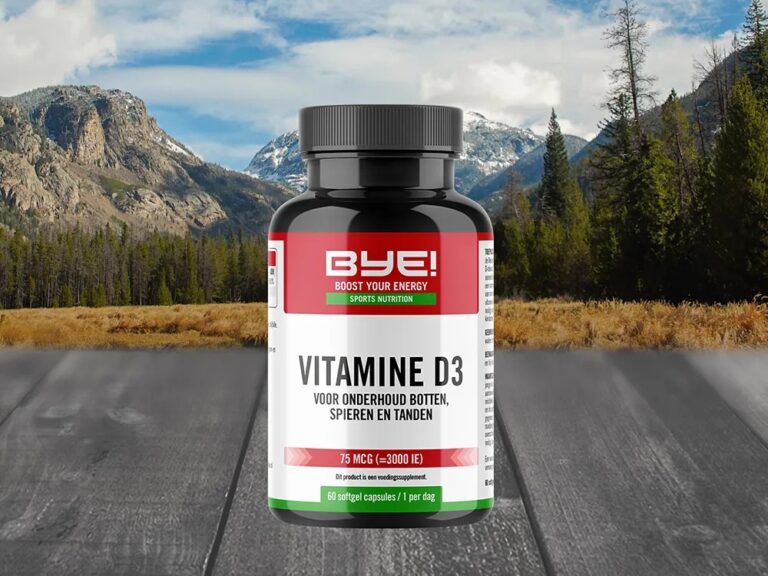 Vitamine D3 BYE! nutrition - 60 capsules