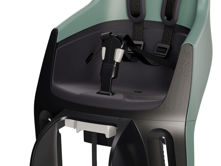 Kinderzitje achter Bobike Evolve Maxi - dragerbevestiging - Peppermint