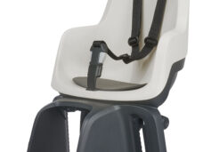 Kinderzitje achter Bobike GO Maxi AVS+ - dragermontage - vanilla cupcake