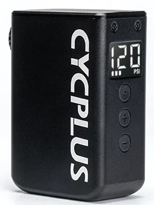 Elektrische accu fietspomp Cycplus AS2 Pro Cube Max - zwart
