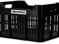 Gerecyclede Fietskrat Urban Proof Click 30 Liter - zwart