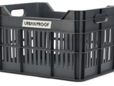 Gerecyclede Fietskrat Urban Proof Click 30 Liter - Asgrijs