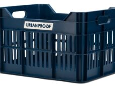 Gerecyclede Fietskrat Urban Proof Click 30 Liter - Donkerblauw
