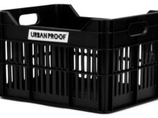 Gerecyclede fietskrat Urban Proof Junior 15 liter - zwart