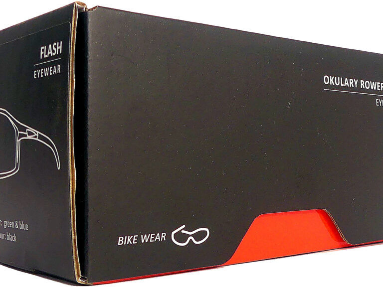 Fietsbril Kross Flash UV400 gepolariseerde lenzen - zwart frame