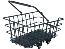 Fietsmand Around College incl. Around removable system - zwart