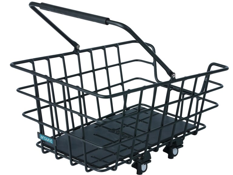 Fietsmand Around College incl. Around removable system - zwart