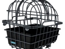 Dierenfietsmand Around Luna XL incl. Around fix system - mat zwart