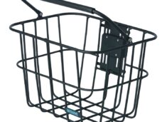 Fietsmand Around ACE afneembaar incl.montageplaat voor Klick-Fix adapter - mat zwart