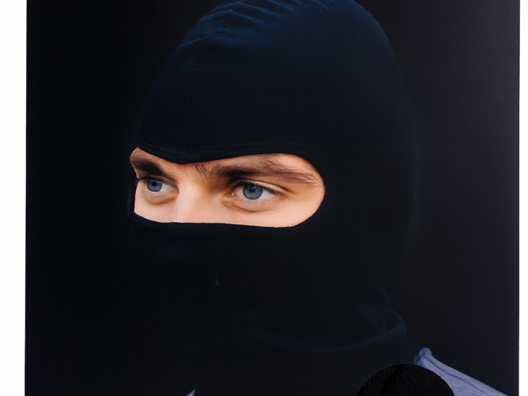Balaclava Edge - Polyester - zwart