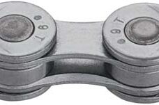 Ketting 9 speed KMC E9 EPT e-bike 136 schakels - donker zilver