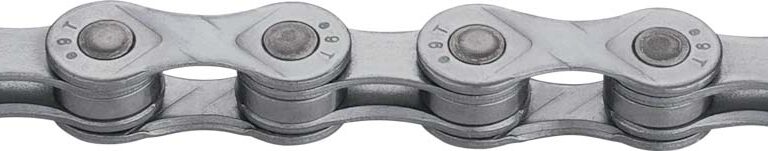 Ketting 9 speed KMC E9 EPT e-bike 136 schakels - donker zilver