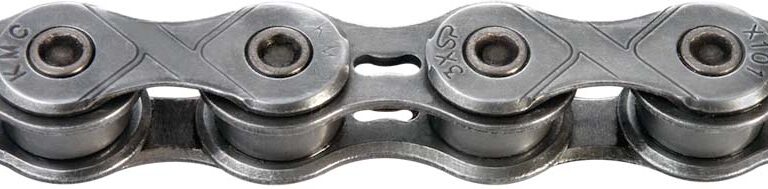 Ketting single speed E101 EPT e-bike 112 schakels - donker zilver