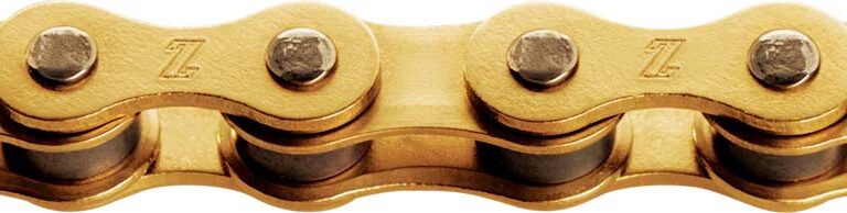 Ketting single speed KMC Z1 Wide 112 schakels - goud