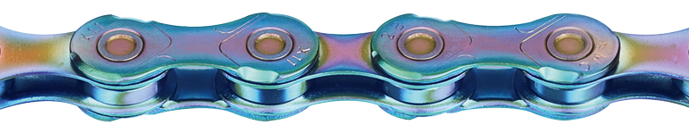 Ketting 12 speed KMC X12 Aurora Blauw 126 schakels - blauw