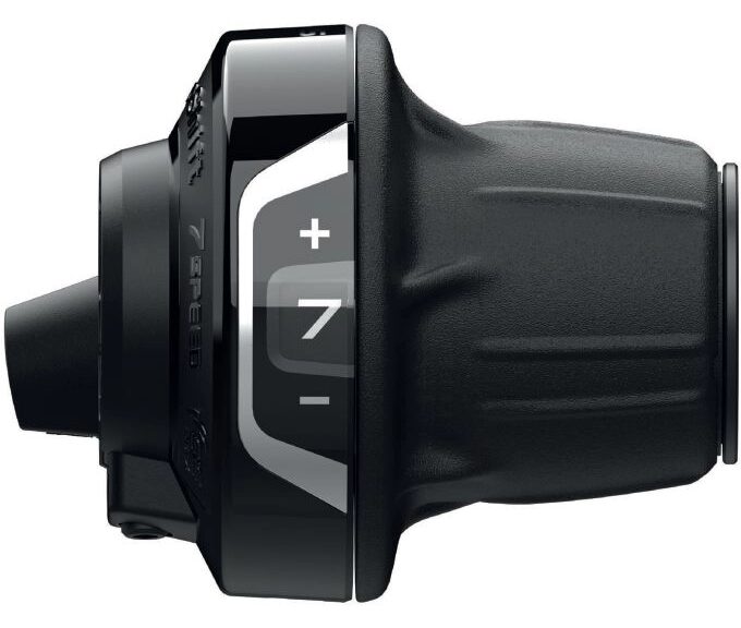 Draaiversteller (rechts) 7 speed Shimano Tourney SL-RV400 - zwart
