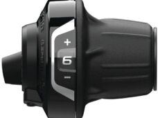 Draaiversteller (rechts) 6-speed Shimano Tourney SL-RV400 - zwart/zilver