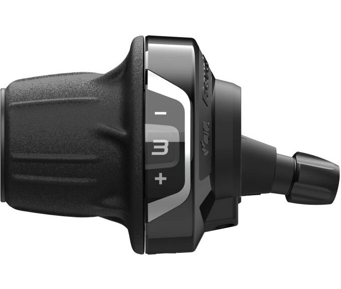 Draaiversteller (links) 3-speed Shimano Tourney SL-RV400 - zwart/zilver