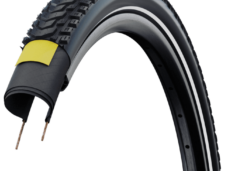 Buitenband Schwalbe Marathon Mondial Pro Evo V-Guard 28 x 2.00"/50-622 - zwart met reflectie