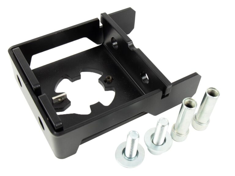 Ahead stuurpenadapter Qibbel 1 1/8" geïntegreerde kabels - zwart