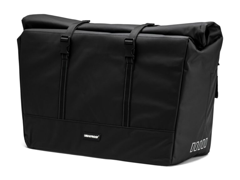 Gerecyclede Longtail fietstas Urban Proof 60 liter - zwart