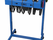 Reel Center Pro KMC Kettingrol houder - Blauw - 3 werkplaats kettingrollen