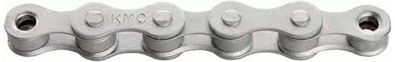 Ketting Single Speed KMC S1 Wide RB - zilver - werkplaatsrol 50 meter