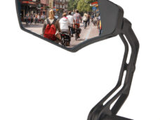 Spiegel Mirage links First Class dimmend glas - bar-end bevestiging - zwart