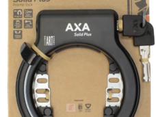 Ringslot Axa Solid Plus zwart (op kaart)