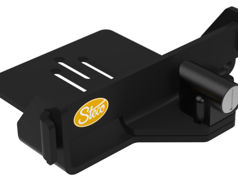 Accuslot bagagedrager Steco voor de bosch BES2 / BES3 - zwart