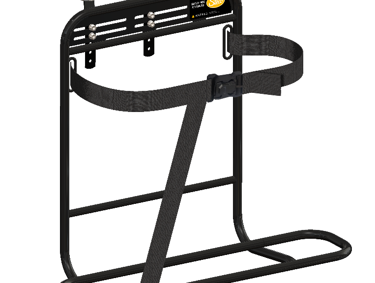 Buggydrager Steco Buggy-Mee advanced - mat zwart