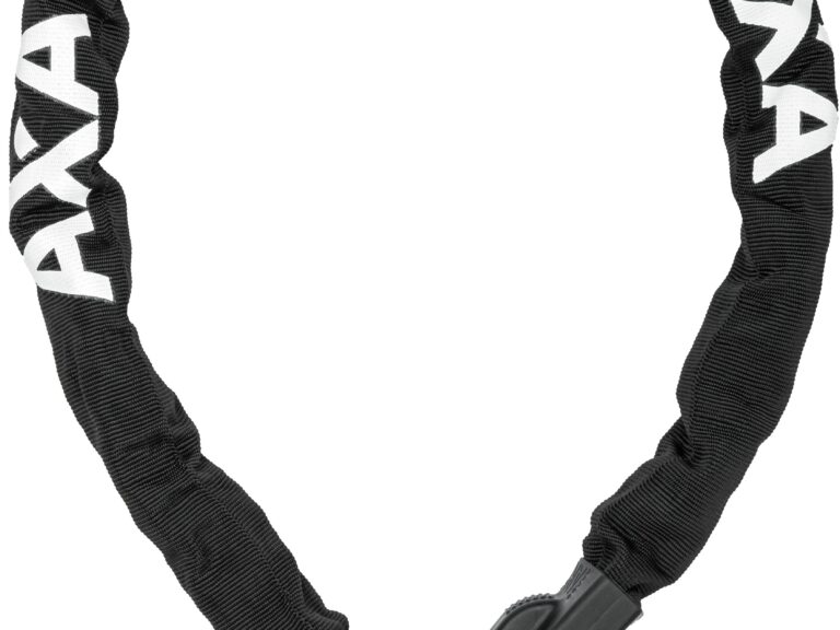 Candado de cadena Axa Absolute 5-110 con funda de poliéster - negro