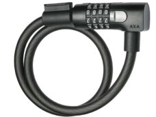 Kabelslot Axa Resolute C12-65 code - zwart