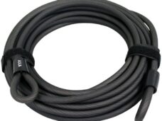 Slotkabel Axa Double Loop 1000/10 - zwart