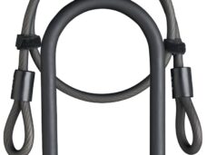 Beugelslot Axa Newton Mini + kabel 100/8 - zwart