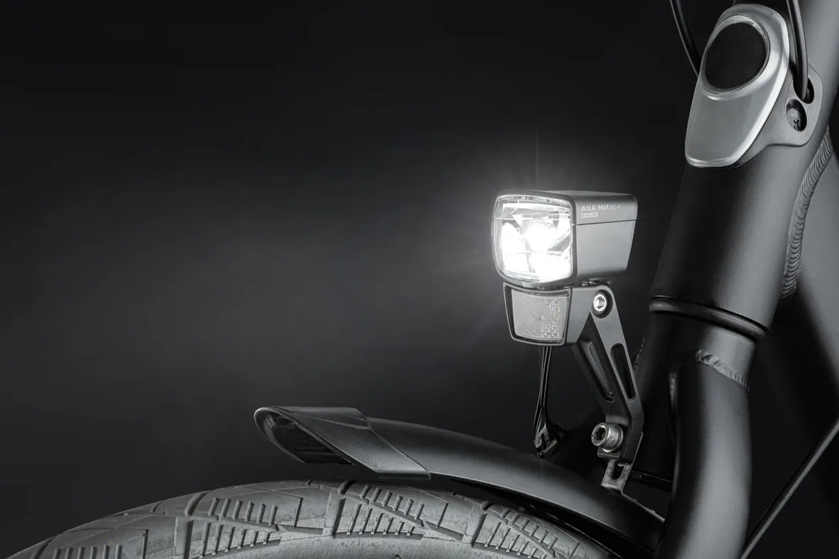 Koplamp Axa NXT E-bike 80 Lux 6-12V - zwart - Afbeelding 7
