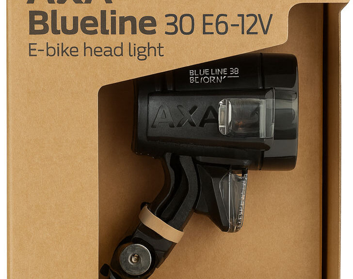Koplamp Axa Blueline30 E-bike - zwart