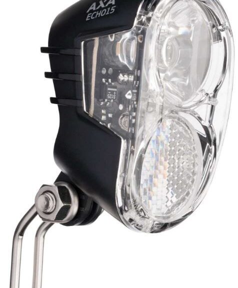 Koplamp Axa Echo15 switch - zwart